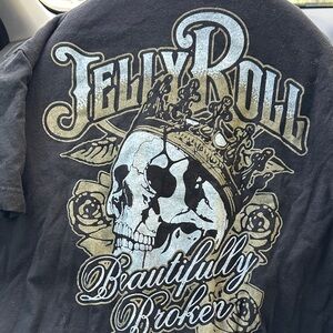 Jelly Roll Black Graphic Tee - Short Sleeve